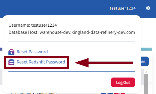 Reset Redshift