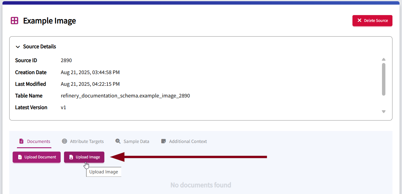 Upload Image Button
